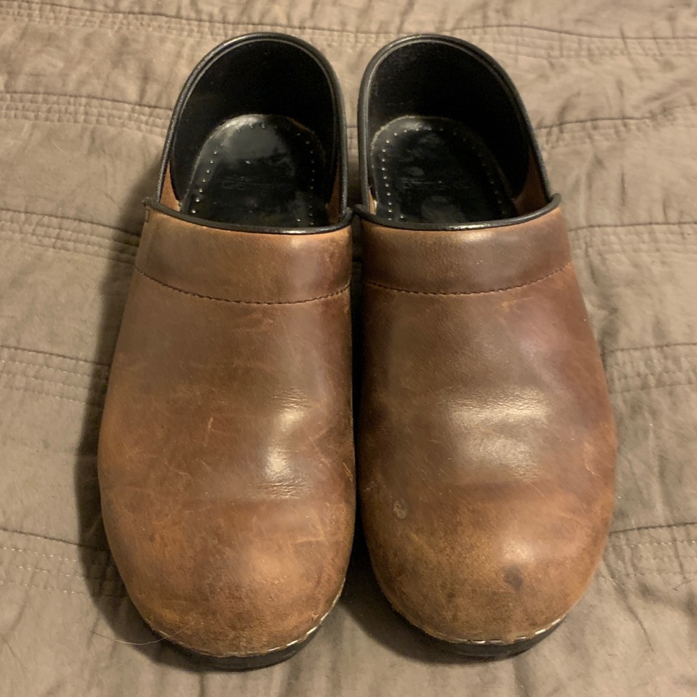 Chestnut Brown Dansko Clogs